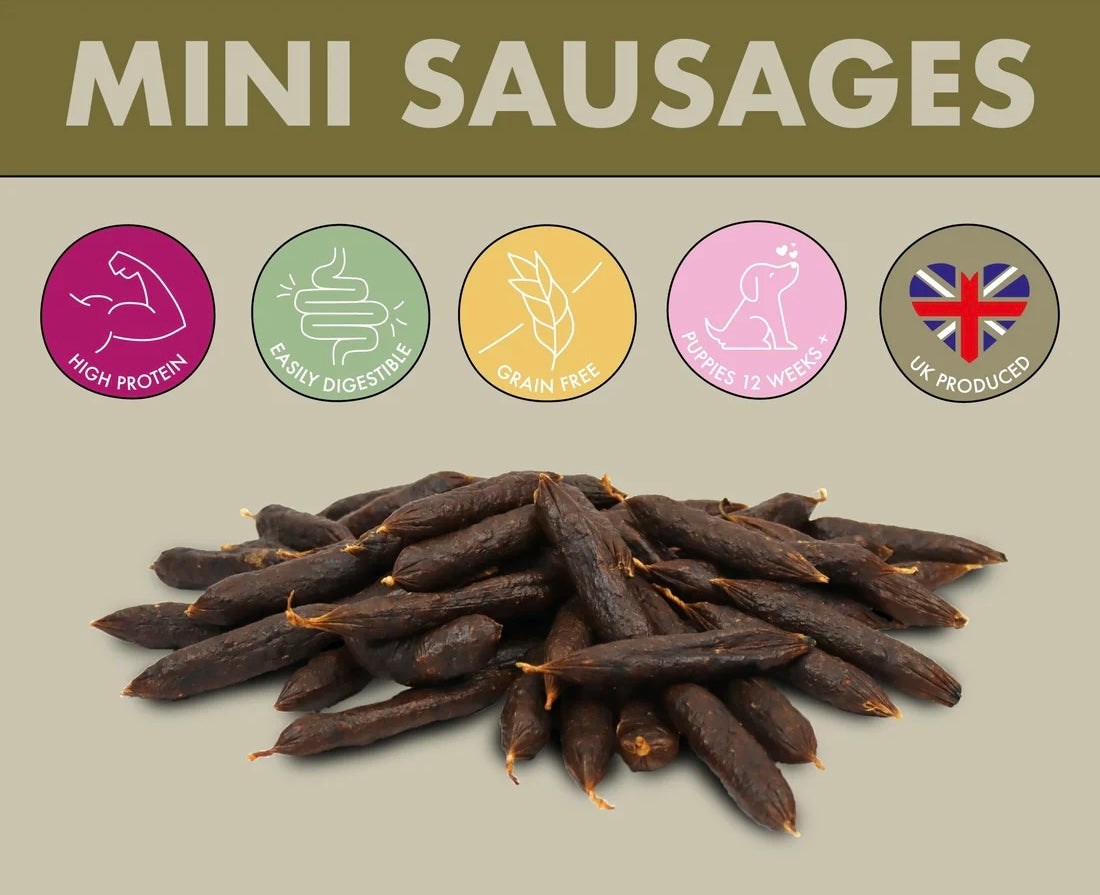 Mini venison sausage